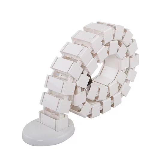 Kabelgoot bureau - Kabel management - Wit - CMP017-W - FLEXI, Huis en Inrichting, Overige Huis en Inrichting, Verzenden