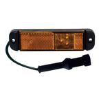 LED Zijmarkering Oranje Met Reflector En AMP-Superseal Conne, Auto-onderdelen, Ophalen of Verzenden, Nieuw