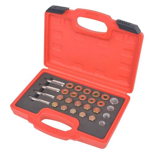 vidaXL Olieaftapplug-reparatieset M13 M15 M17 M20 64-delig, Doe-het-zelf en Bouw, Gereedschap | Handgereedschap, Nieuw, Verzenden