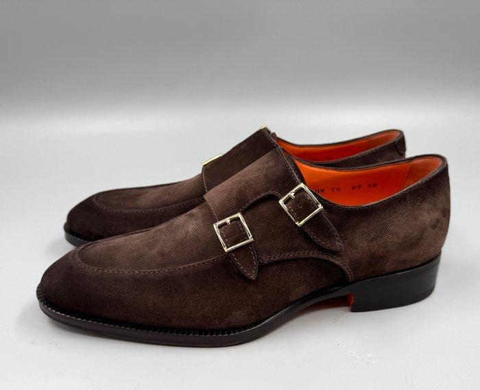 Santoni-UK7.5-Doublemonk-€729 - Loafers - Maat: EU 41.5 -, Kleding | Heren, Schoenen