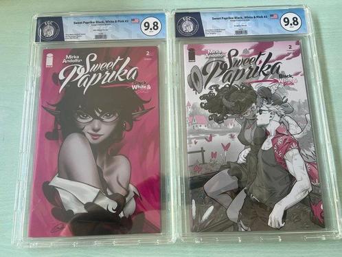 Mirka Andolfos Sweet Paprika: Black, White, & Pink #2 Cover, Boeken, Strips | Comics