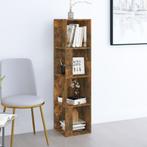 vidaXL Armoire dangle Ch�ne fum� 33x33x132 cm Bois