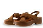 Sacha Sandalen in maat 42 Cognac, Kleding | Dames, Schoenen, Overige kleuren, Verzenden, Sandalen of Muiltjes, Zo goed als nieuw