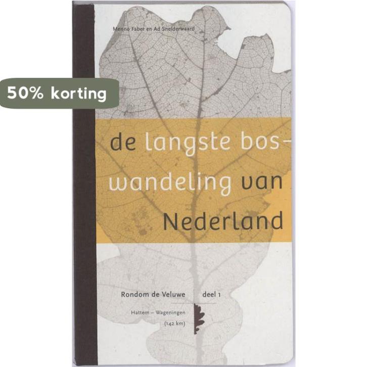 De langste boswandeling van Nederland 9789078641162, Boeken, Reisgidsen, Gelezen, Verzenden