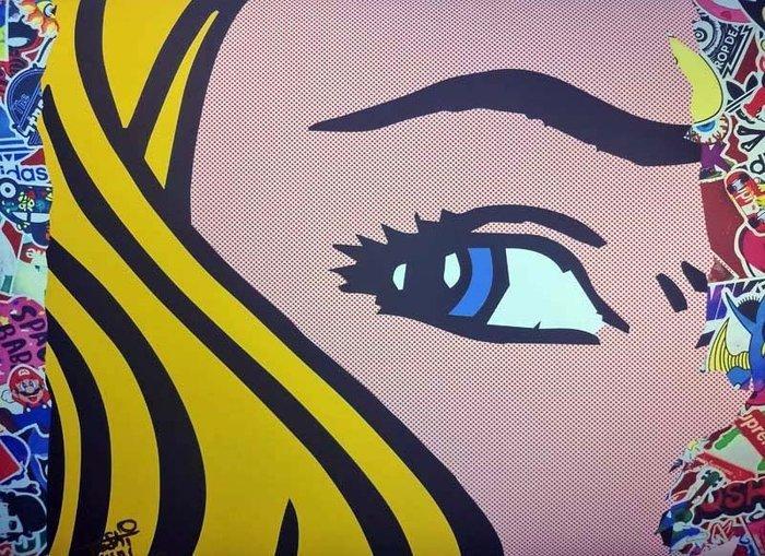 Tushikuni - Street Eyes - Roy Lichtenstein vs Kuni, Antiquités & Art, Art | Objets design