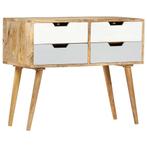 vidaXL Buffet 85 x 40 x 71 cm Bois de manguier massif, Maison & Meubles, Verzenden, Neuf