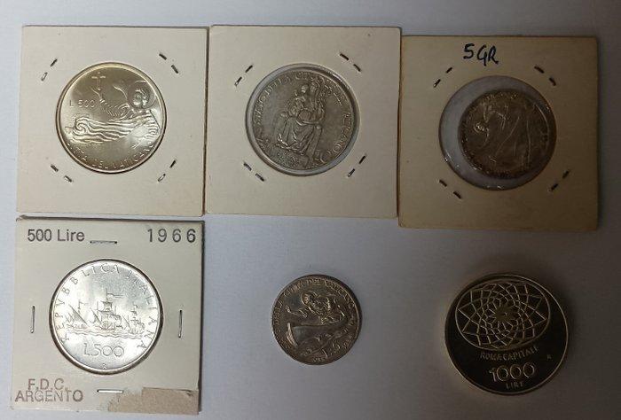 Italië, Vaticaan. Paolo VI - Pio XI. 500 lire + 1000 lire+, Postzegels en Munten, Munten | Europa | Niet-Euromunten