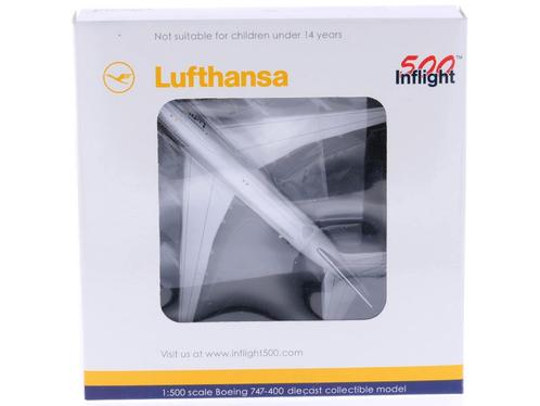 Schaal 1:500 Inflight 500 IF5744002 Lufthansa Boeing 747-..., Hobby en Vrije tijd, Modelbouw | Vliegtuigen en Helikopters, Zo goed als nieuw