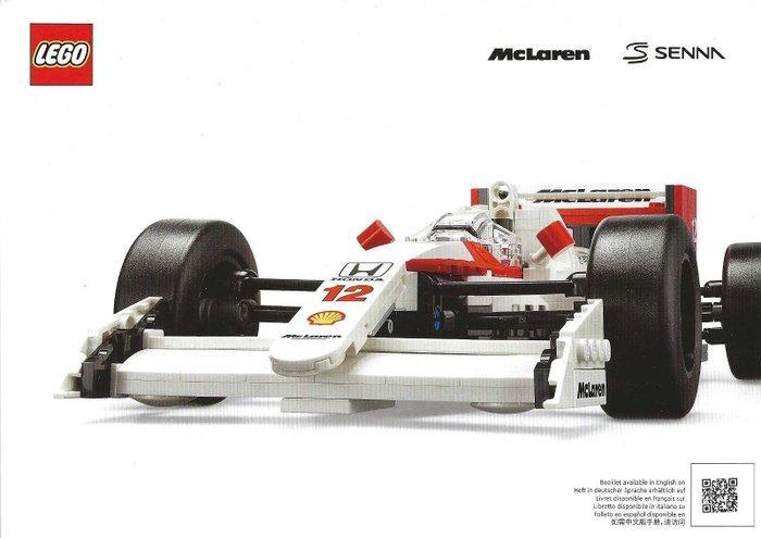 Lego Set - 10330 - Icons - McLaren MP4/4 & Ayrton Senna, Kinderen en Baby's, Speelgoed | Duplo en Lego