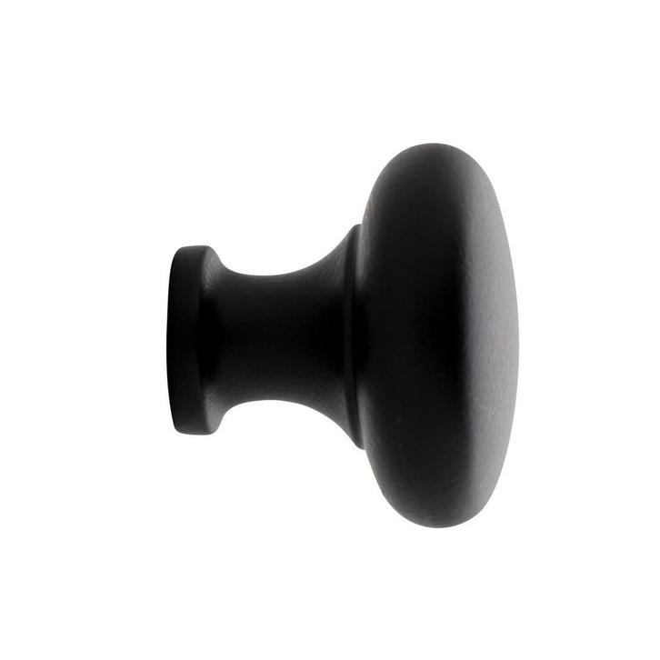 Meubelknop 38 mm in mat zwart, Doe-het-zelf en Bouw, Hang- en Sluitwerk, Overige typen, Nieuw, Koper of Messing, Ophalen of Verzenden