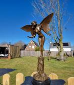 Statue, Bronze XL Fairy - 49 cm - Bronze, Marbre
