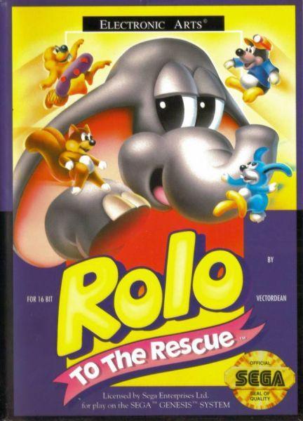 Rolo to the Rescue-Amerikaans (Sega Mega Drive) Gebruikt, Games en Spelcomputers, Games | Sega, Ophalen of Verzenden