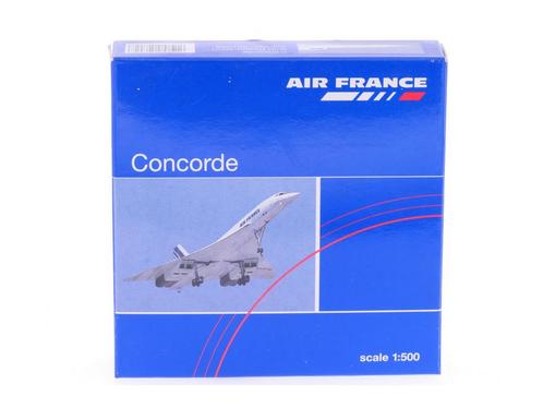 Schaal 1:500 Herpa 507028 Air France Concorde Reg. F-BVFB..., Hobby en Vrije tijd, Modelbouw | Vliegtuigen en Helikopters, Gebruikt