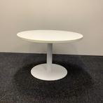 Twinform ronde bijzettafel (hxbxd) 51x80x80 cm, wit, Maison & Meubles, Tables | Tables à manger