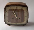 Bureauklok - Haid Mid-century modern Hout, Messing -, Antiek en Kunst