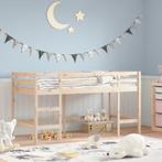 vidaXL Lit mezzanine enfants échelle 90x200 cm bois pin, Maison & Meubles, Chambre à coucher | Lits, Neuf, Verzenden