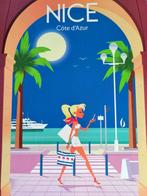 Raphael - Travel Poster Nice French Riviera 2020