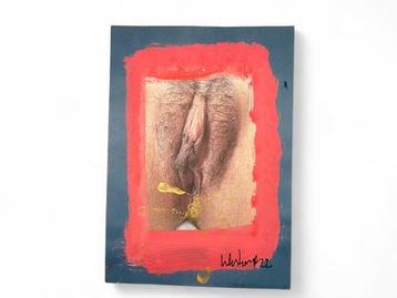 Veiling - Peter Klashorst - Harige Poes Kunstwerk 2022! beschikbaar voor biedingen