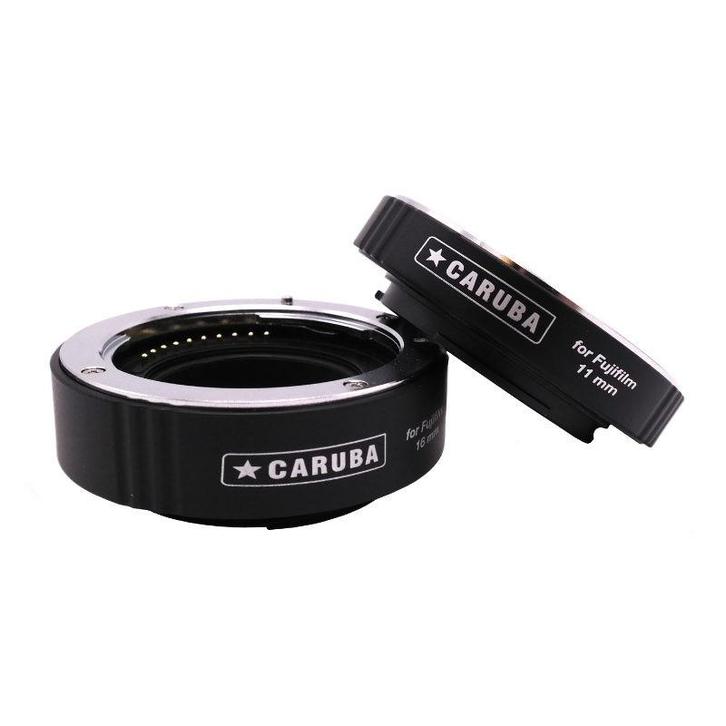 Caruba Extension Tube set Fuji X-Mount nr. 0501, Audio, Tv en Foto, Foto | Lenzen en Objectieven, Macrolens, Zo goed als nieuw