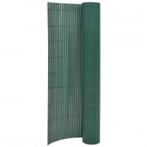 vidaXL Tuinafscheiding dubbelzijdig 90x400 cm groen, Tuin en Terras, Verzenden, Nieuw