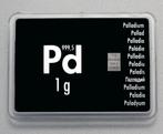 1 gram - Palladium - Valcambi - in een internationale