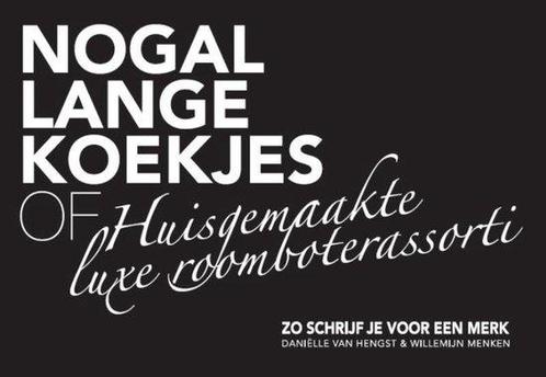 Nogal lange koekjes of huisgemaakte luxe roomboterassorti, Boeken, Overige Boeken, Zo goed als nieuw, Verzenden
