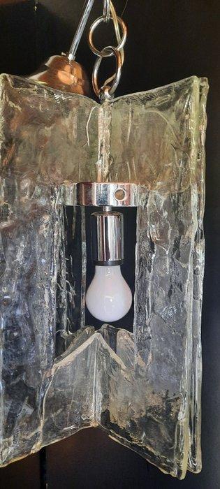 Kroonluchter - Glas, Staal, Antiek en Kunst, Antiek | Verlichting