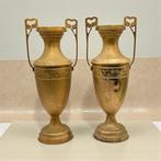 Vase (2) - Art déco - Laiton, Antiek en Kunst