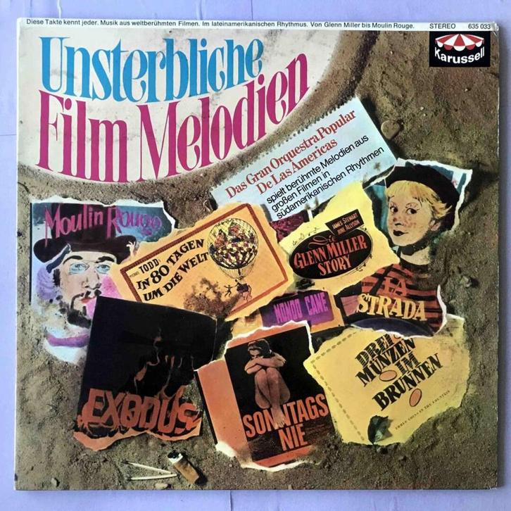 Gran Orquestra Popular De Las Americas – Unsterbliche Film M, Cd's en Dvd's, Vinyl | Filmmuziek en Soundtracks, Ophalen of Verzenden