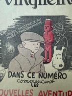 Le Petit Vingtième 49 - Tintin - couverture début aventure