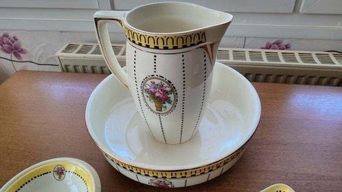 Art Deco Toiletset (4) - Boch Frères - 1930 - Aardewerk, Antiek en Kunst, Kunst | Designobjecten