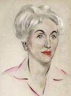 Henri Pieck ( 1895-1972 ) - Portret van een dame