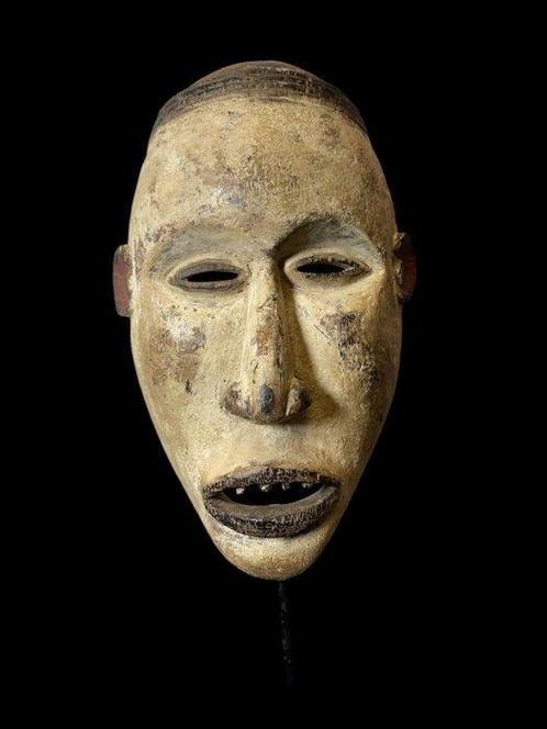 Masker-34cm - Idoma - Nigeria (Zonder Minimumprijs), Antiek en Kunst, Kunst | Niet-Westerse kunst