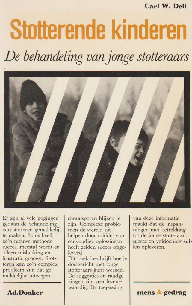 STOTTERENDE KINDEREN 9789061002574 C.W. Dell, Boeken, Gezondheid, Dieet en Voeding, Gelezen, Verzenden
