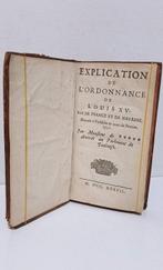 Claude Serres - Explication de lordonnance de Louis XV roi, Antiek en Kunst, Antiek | Boeken en Manuscripten