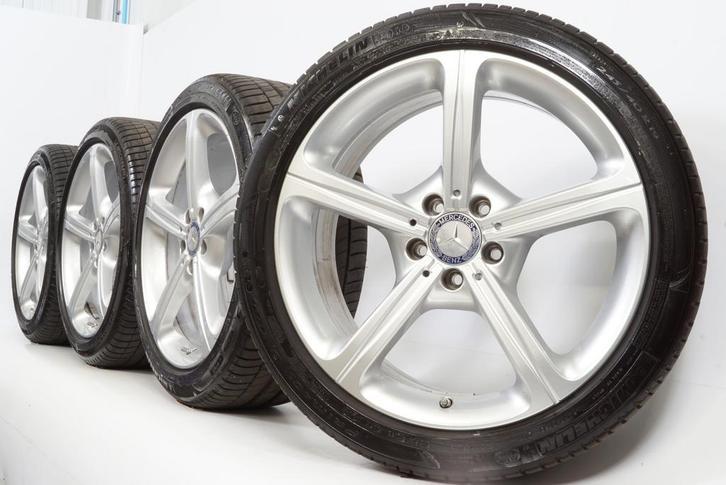 Mercedes Klasse CLS W257 19 inch  velgen + Zomerbanden Miche, Auto-onderdelen, Banden en Velgen, Ophalen of Verzenden