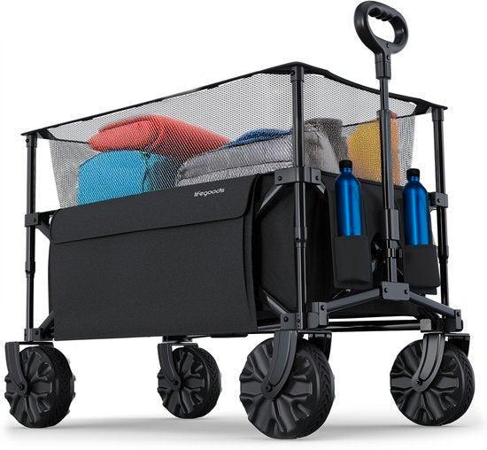 2dekans | LifeGoods Bolderkar - Opvouwbare Bolderwagen -, Tuin en Terras, Hand-tuingereedschap, Ophalen of Verzenden