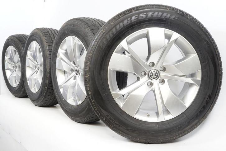 VW Touareg 3 18 inch Cordova velgen + Zomerbanden Bridgeston, Auto-onderdelen, Banden en Velgen, Ophalen of Verzenden