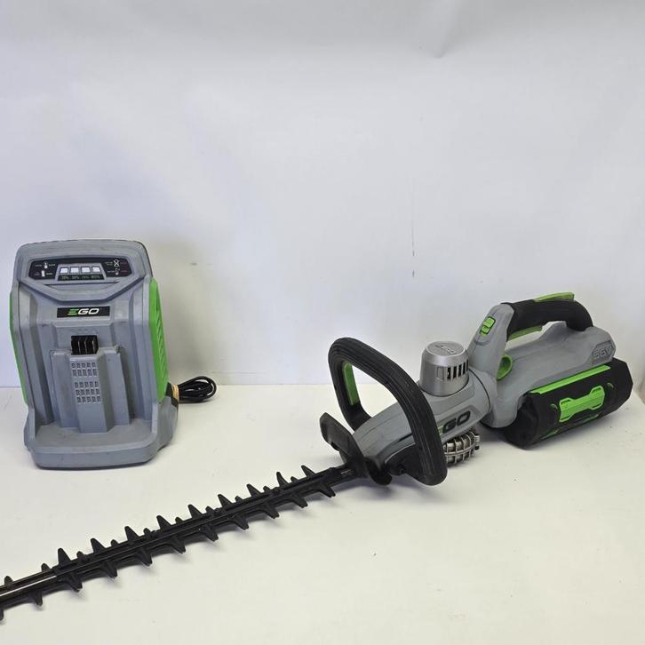 Ego HT6500E Accu Heggenschaar + Accu + Lader | Nette Staat, Tuin en Terras, Hand-tuingereedschap, Nieuw, Ophalen of Verzenden