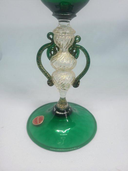 Vaas - Muranoglas - Vintage, luxe., Antiek en Kunst, Antiek | Glaswerk en Kristal