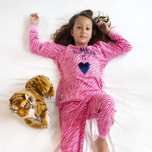 Frogs and Dogs - Pyjama Zebra All You Need blauw hart, Kinderen en Baby's, Kinderkleding | Overige, Meisje, Nieuw, Ophalen of Verzenden