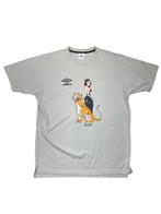 Umbro T-Shirt (Tiger design, reworked) Maat L, Nieuw, Ophalen of Verzenden
