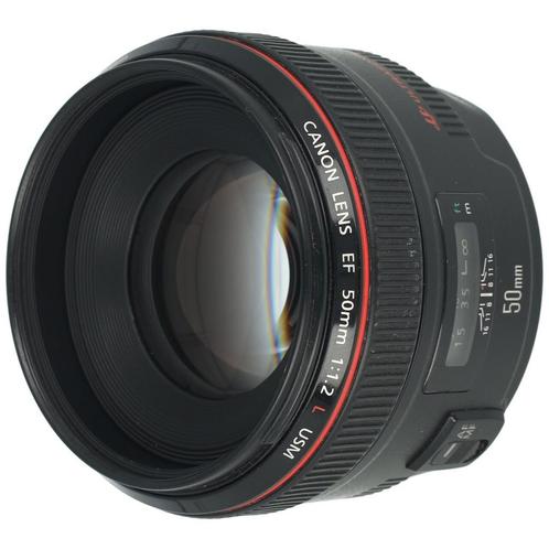 Canon EF 50mm F/1.2 L USM occasion (incl. BTW), Audio, Tv en Foto, Foto | Lenzen en Objectieven, Zo goed als nieuw, Verzenden