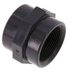 Manchon Rp1 1/2 Femelle PVC-U 16bar (224.8psi) EN 1452-3, Verzenden