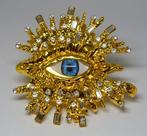 Sans Prix de Réserve - Bague Gold-filled - Œil de verre, Handtassen en Accessoires, Ringen, Nieuw