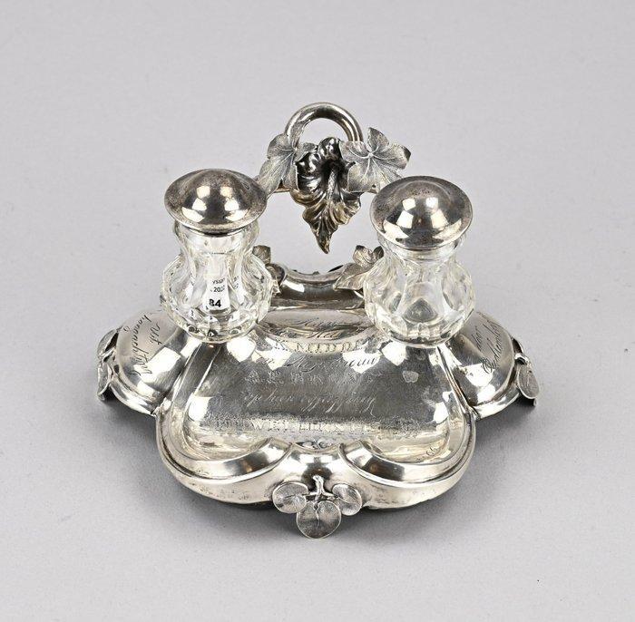 kempen - J.M. van Kempen - Inktpot - Zilver, Antiek en Kunst, Antiek | Zilver en Goud