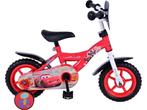 Disney Cars Kinderfiets - Jongens - 10 inch - Rood -, Fietsen en Brommers, Verzenden, Zo goed als nieuw