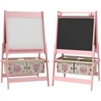 AIYAPLAY 3-in-1 Kinder Ezel Met Papierrol, Krijtbord, Whiteb, Verzenden, Nieuw