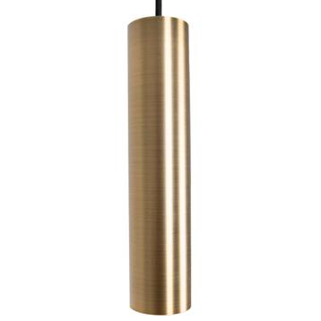 hanglampen Cylin Hanglamp Messing Ø6cm, Huis en Inrichting, Lampen | Hanglampen, Verzenden, Nieuw
