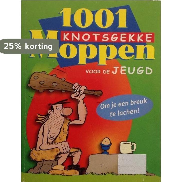 1001 knotsgekke moppen voor de jeugd 9789043804868, Boeken, Overige Boeken, Gelezen, Verzenden